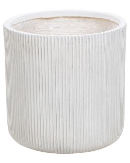 Plant Pot OREOI Ceramic 37 cm Off-White