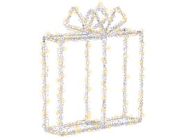 Outdoor LED Decoration Christmas Gift 25 cm White KEMI