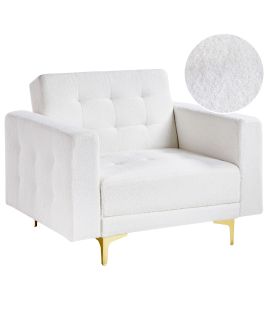 Armchair ABERDEEN Boucle Off-White