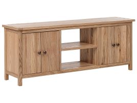 TV Stand SALTON Wood Brown