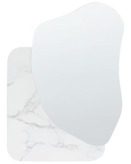 BECKHURST Wall Mirror Marble - White