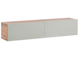 TLADSGONE Wall Mounted TV Stand 140cm Light Green