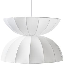 HINSTED Faux Pendant Lamp - White