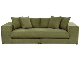 3 Seater Sofa Green GLORVIKA