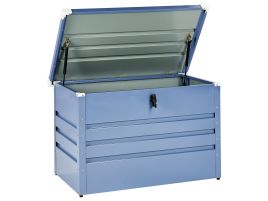 Storage Box CEBROSA Metal 100 cm 62 cm Blue