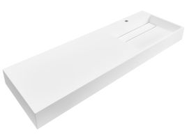 CCSUO Wall Hung Basin 1500 x 480 mm White