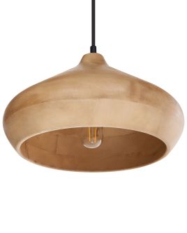 HILLCROFT Mango Wood Pendant Lamp - Brown