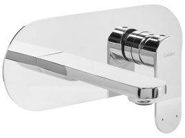 BARDONMERE Wall Mounted Basin Mixer Tap Brass - Silver