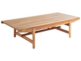 Acacia Garden Coffee Table 145 x 79 cm Light GIAVENO