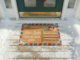 DIDUXA Christmas Motif Door Mat - Coir, 40cm