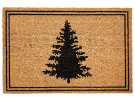 OXLEYWELL Christmas Motif Coir Doormat - Natural