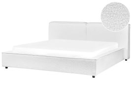 LINARSD Waterbed Boucle 180 x 200 cm (EU Super King) White