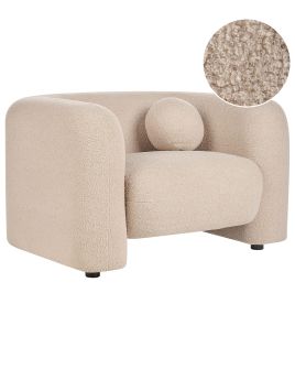 Armchair LEIREN Boucle Beige