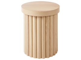 Side Table Light Wood GENOLA