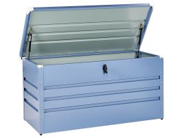 Storage Box CEBROSA Metal 132 cm 62 cm Blue
