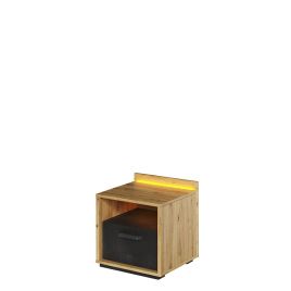 Blocky 10 Bedside Cabinet With LED