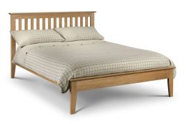 Salerno Oak Shaker Bed Frame - Double 4ft6