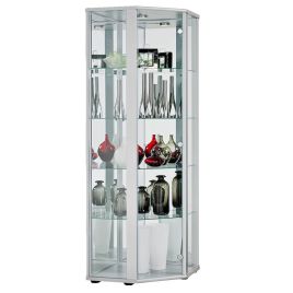Everleigh Corner Display Rack - Silver