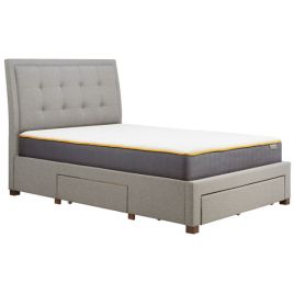 Birlea Shelby Grey 3-Drawer Bed - Kingsize 5ft