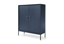 Norwich Cabinet 104cm - Navy Blue