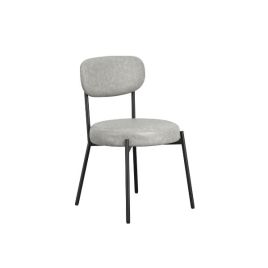 SMIREN Fabric Dining Chairs Set of 2 - Graphite