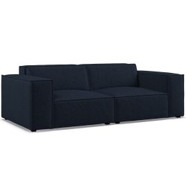 2 Seater Sofa - LUCCA Fabric Deep Blue