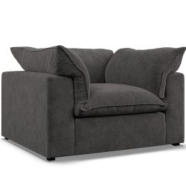 Armchair - PUEBLA Fabric Slate