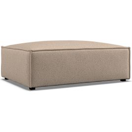 Footstool - LUCCA Fabric Beige