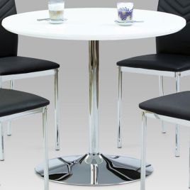 Lennox Liberty High Gloss Bar Table - White