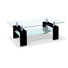 Atticus High Gloss Coffee Table - Black