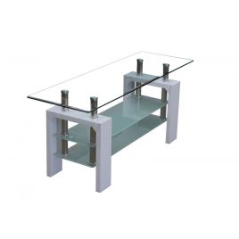Atticus High Gloss TV Unit - White