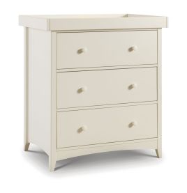 Cameo Chest of Drawers Changing Station - White