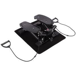 Mini Stepper Exercise Stepper Machine Legs Arms Thigh Toner Toning Machine Workout Training Fitness Stair Steps New Black
