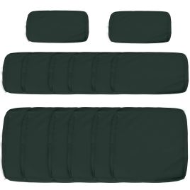 Replacement Cover for Rattan Sofa Cushion - Dark Grey