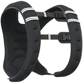 HERON Weighted Vest 10KG with Adjustable Straps, Pocket & Reflective Strips for Cardio Training