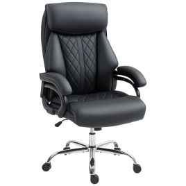 HERON Executive Office Chair Spring Padding - Black