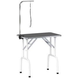 NOIEOS Metal Dog Grooming Table - Black