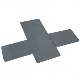 Quacrof Polyester Waterproof Sofa Cover Soft Couch Cover for Dogs Cats Pets - Grey