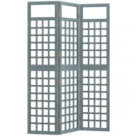 Kenmere Grey Fir Wood Outdoor Privacy Screen - 120cm