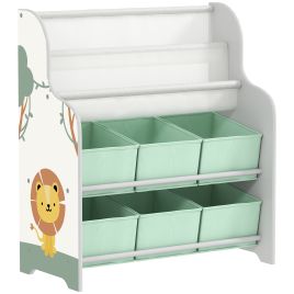 Valdene Green Kids Storage Unit - 30cm