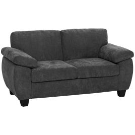 Oakloft Chenille 2 Seater Sofa - Grey