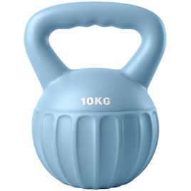 ARCPOINT 10kg Kettlebell with Non-Slip Handle - Blue
