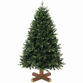 AURAPOINT 5ft Artificial Christmas Tree with 1,620 Branch Tips - Green
