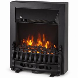 CHASEGATE Freestanding or Inset Electric Fireplace Stove, 10002000W - Black