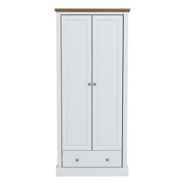 DARTFORD 2 Door Wardrobe White - 79.7cm
