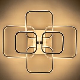 Square Semi Flush Ceiling Light