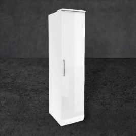 OPULENT 1 Door Wardrobe White - 45cm