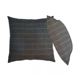 2Pcs Quinn Cushion - Pewter Tweed