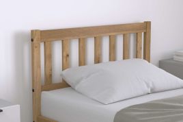 Lisbon Oak Finish Solid Pine Bed Frame - Single 3ft