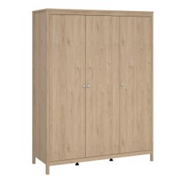MEMPHIS 3 Doors Wardrobe Light Oak - 150cm
